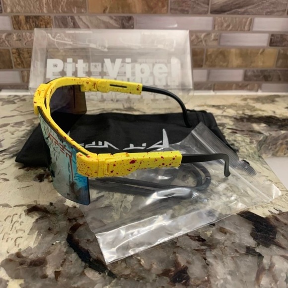 PV 02 Sunglasses Outdoor Sports Windproof Cycling Eyewear Pit Viper Style - Picture 2 of 3